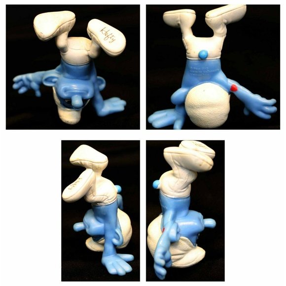 4 McDonald's Smurfs 2015 Happy Meal Figurine Toys Baker Klefty Clumsy Peyo PVC - Picture 2 of 9